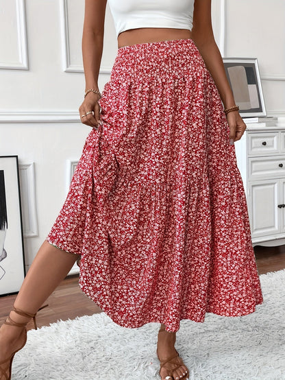 Elena Ditsy Floral Skirt