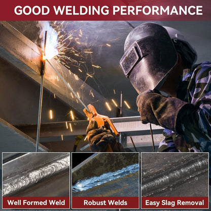 Arccaptain 6011 Welding Rod 5 Lbs Carbon Steel ARC Electrodes for Stick Welder