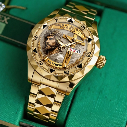 Christian Crucifix Watch – Faith-Inspired Cross Design