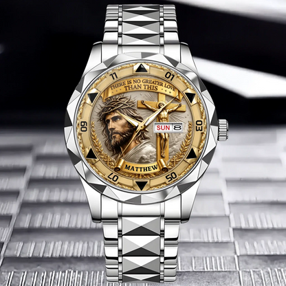 Christian Crucifix Watch – Faith-Inspired Cross Design