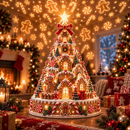 🏆 60,000+ Sold - 🎄MerryRealm™ Christmas Village Lightscape Tree