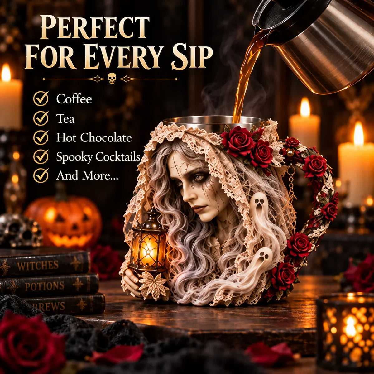 👻 Halloween Limited Edition |Haunted Spirits™ 3D Halloween Mug Collection🎃