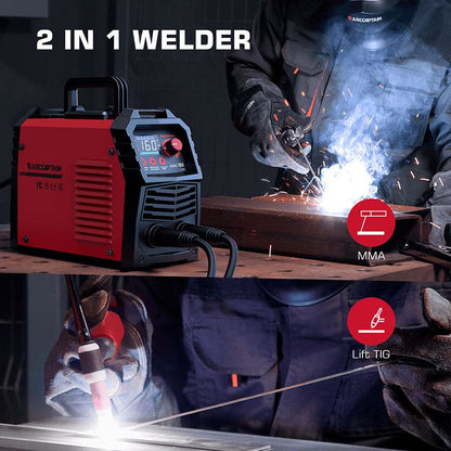 Used ARC160 110/220V SYN Portable Second Hand Stick Welder