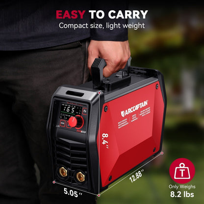 Arccaptain iControl ARC165 PRO Advanced SYN Stick and Lift TIG Welder