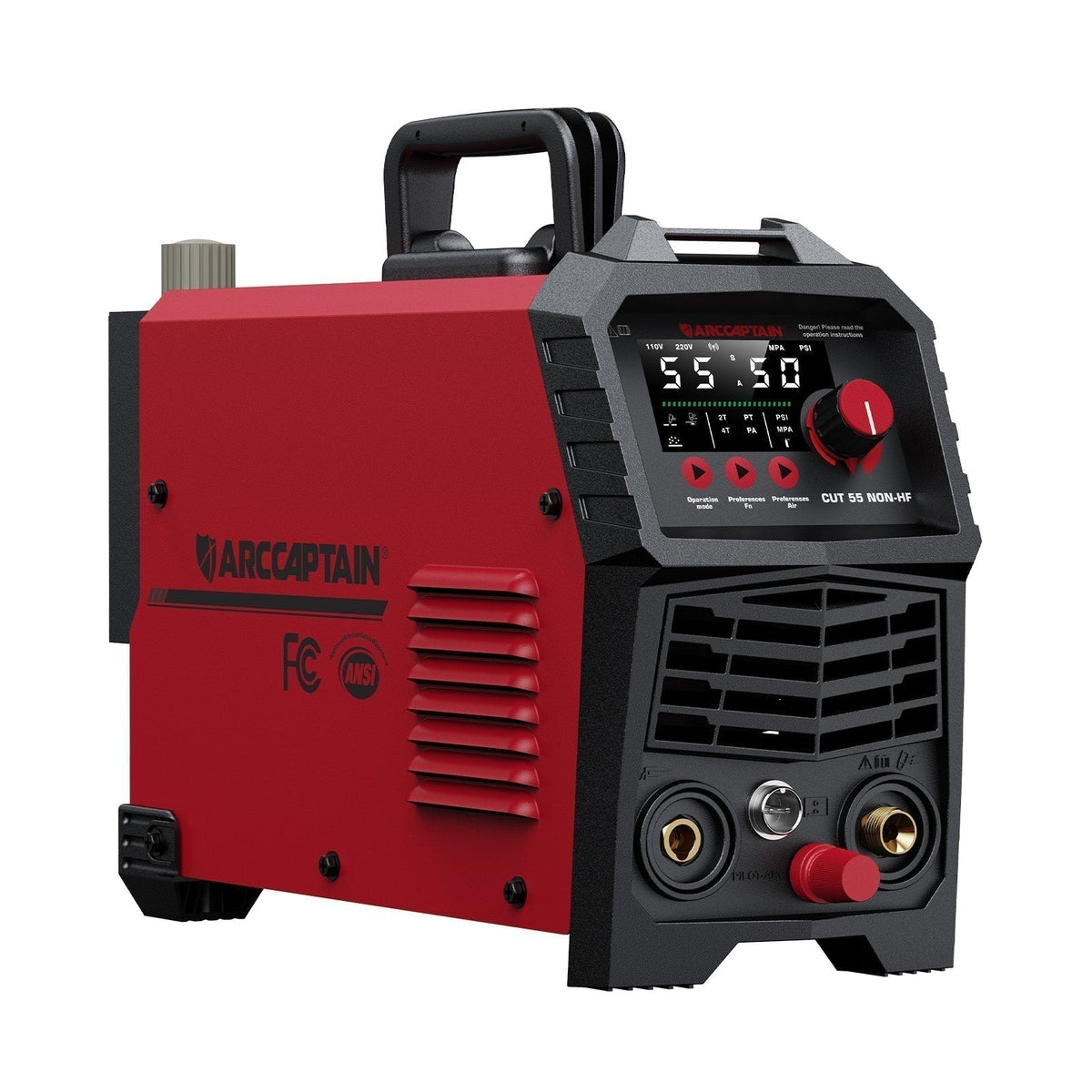 Arccaptain CUT55 NON-HF Plasma Cutter Dual Voltage