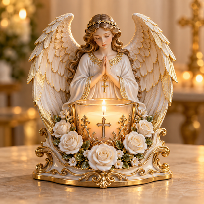 Light of Faith™ – Sacred Christian Candle Holder ✝️🕯️