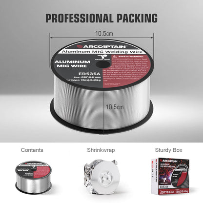 ER5356 Aluminum Welding Wire 1 LB MIG Wire for Spool Gun