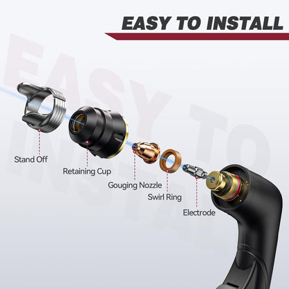 IPT60 Plasma Gouging Consumables Kit for CUT55 MP / CUT50 NON-HF