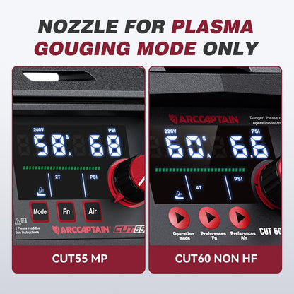 IPT60 Plasma Gouging Consumables Kit for CUT55 MP / CUT50 NON-HF
