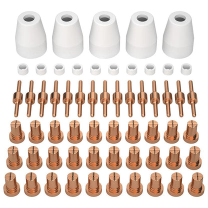 PT31 Plasma Cutter Consumables Kits 60 Pcs 