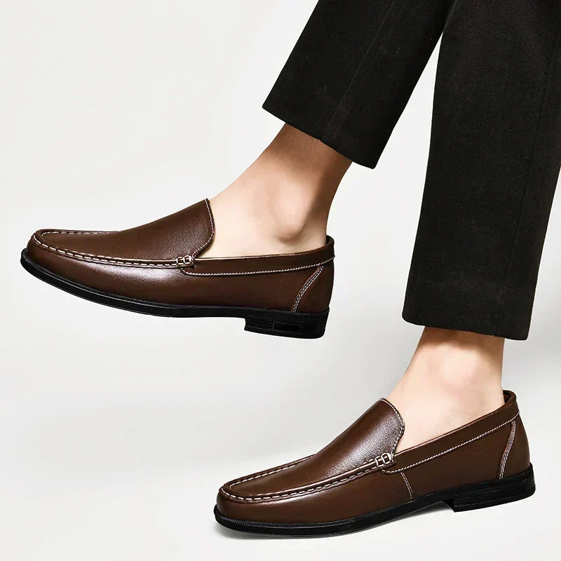 VERONA LEATHER LOAFERS