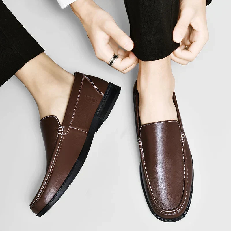 VERONA LEATHER LOAFERS