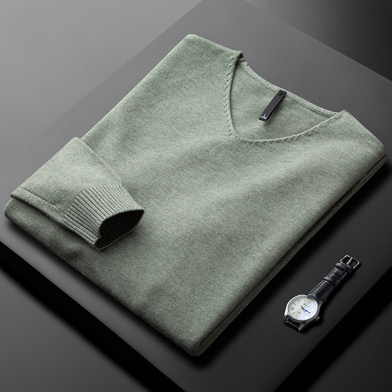 HUXFORD CASHMERE V-NECK