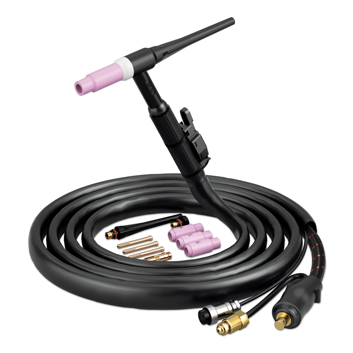 Arccaptain WP-26 150A Air-Cooled TIG Welding Torch with 13FT Cable