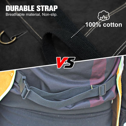 Arccaptain Leather Welding Apron Heat Flame Resistant Apron for Welding