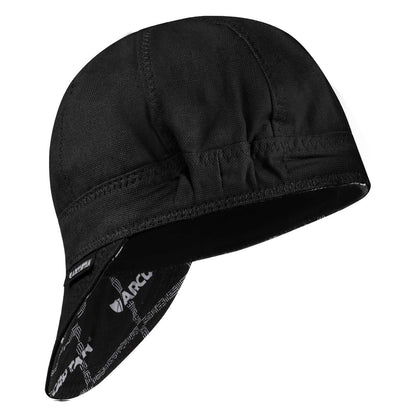 Reversible Pure Cotton Welding Cap with Elastic Retractable Band