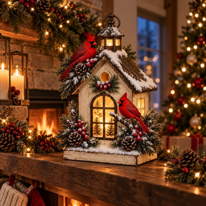 A Little Winter Home for Cardinal Lovers
