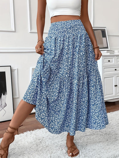 Elena Ditsy Floral Skirt