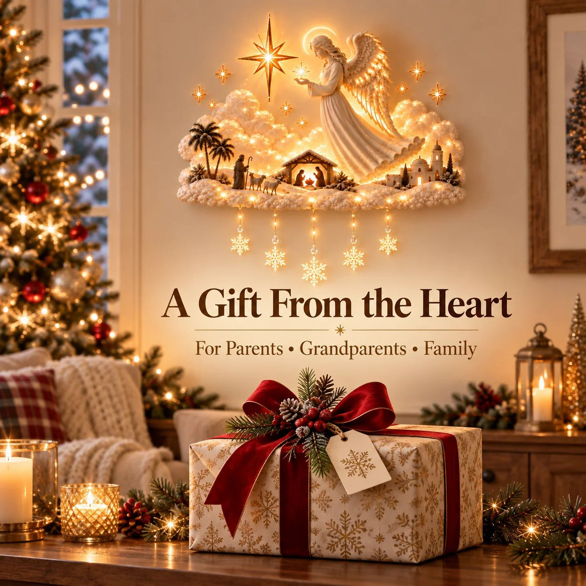 🔥Buy 2 Get 20% OFF🔥 Christmas Blessing Angel Glow