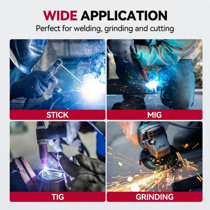 EXSpace X300 Auto Darkening Welding Protective Hood Rivet